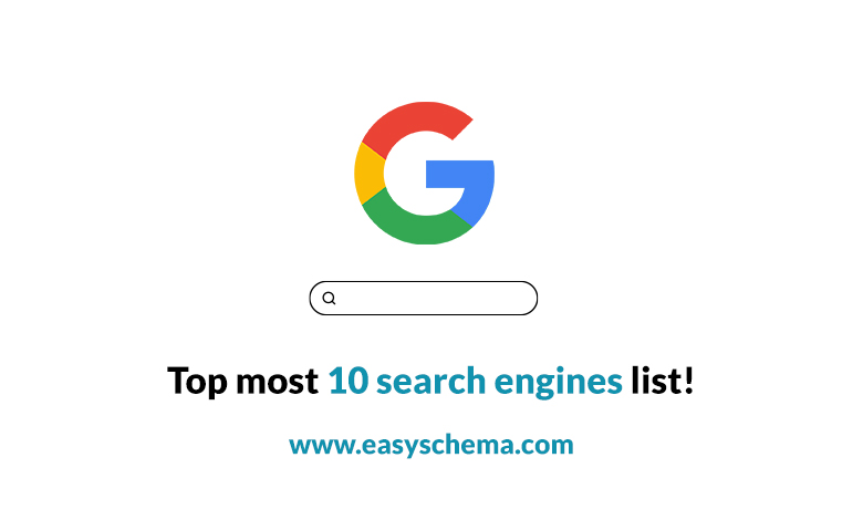 Top most 10 search engines list