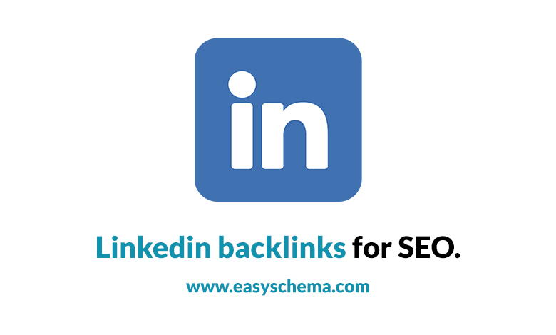 Linkedin backlinks for SEO.