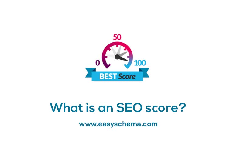 What is an SEO score?